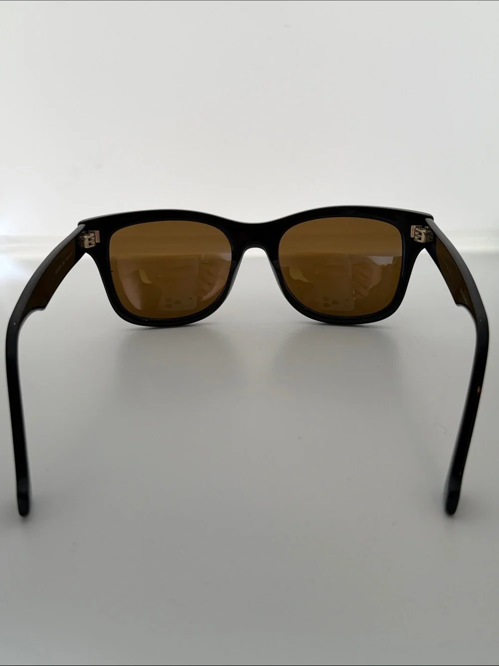 Gucci Black Sunglasses with Brown Lenses and Velvet Case
